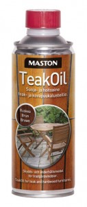 Teak Oil 450ml ruskea