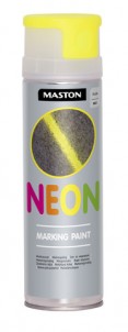 Merkkausvärispray NEON keltainen 500ml